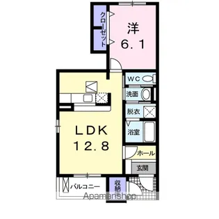 C’SレジデンスⅠ【1階】の間取り