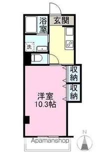 ロゼ ロワール【1階】の間取り