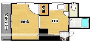 山荘ヴィラ【1階】の間取り