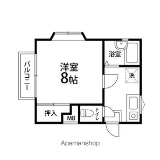 トリノ長町南【108号室】の間取り