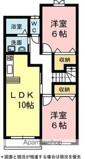 コンチェルト【2階】の間取り
