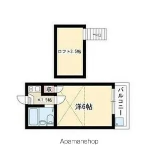 シーズンコート藤ヶ丘【201号室】の間取り