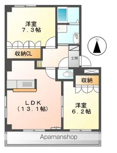 SUN MALL(サンモール)【3階】の間取り