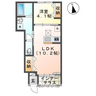 RESPRING NATSUMI【1階】の間取り