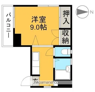 WIN LEGEND Ⅱ【2階】の間取り