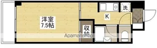 エルプエンテ【4階】の間取り