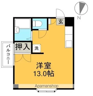 エンジェルガーデン【2階】の間取り