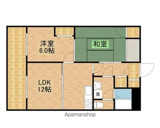 ユーティオグラ【2階】の間取り