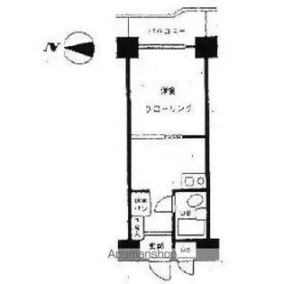 キャッスルマンション両国B号館【6階】の間取り