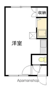 アイビー旭医前【101号室】の間取り