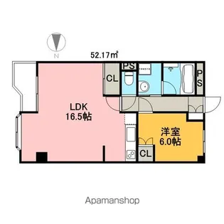 ヴィラセリーヌ【2階】の間取り