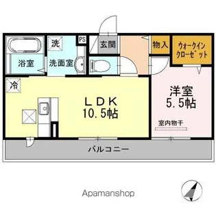 Dear Court T・K【1階】の間取り