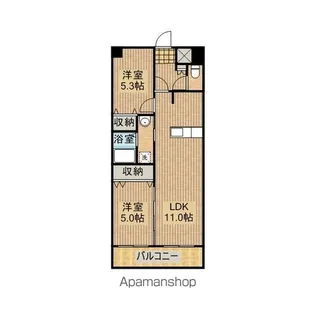 アルテマイスターアルメール【5階】の間取り