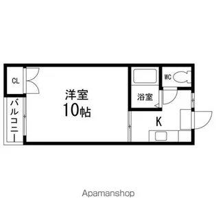 テンダリーハウス【105号室】の間取り