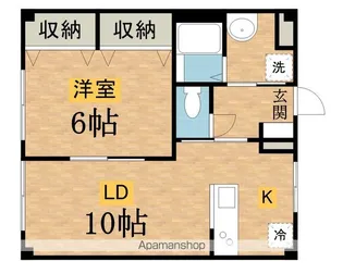 グランドールヤマグチ【2階】の間取り