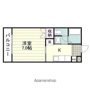 エスポワール21【102号室】の間取り