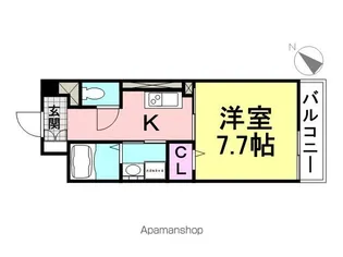 エスペランサ【302号室】の間取り