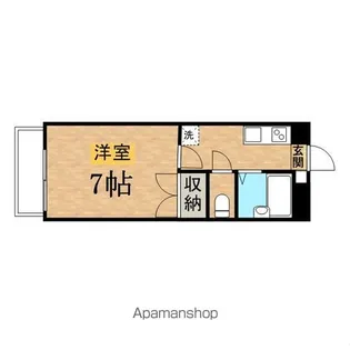 グリーンハイツ3【1階】の間取り