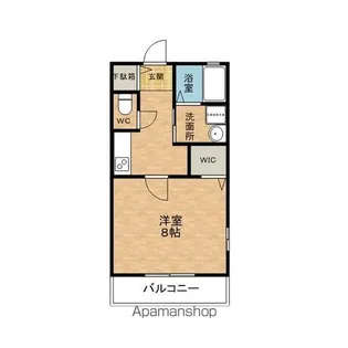 GRANDE【102号室】の間取り