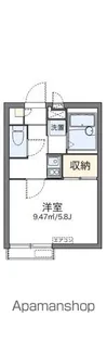 レオパレスマインドⅡ【2階】の間取り