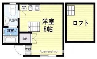 ハイツひびき【301号室】の間取り