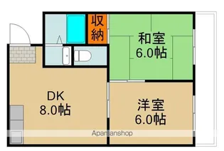 サンファミリーⅡ【4階】の間取り