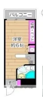 ラ・パルフェ・ド・シャテーニュNO.2【3階】の間取り