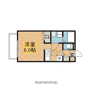 アーバンヒルズかしま Ⅱ【102号室】の間取り