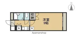 ウェルステージ木町通【5階】の間取り