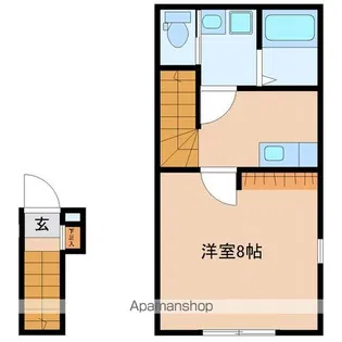 レクエルドⅡ【2階】の間取り