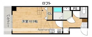 EDEN金屋町【3階】の間取り