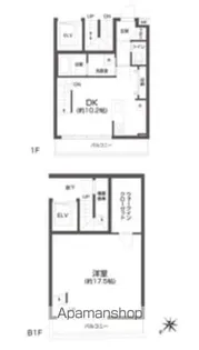 PASEO中目黒【1階】の間取り