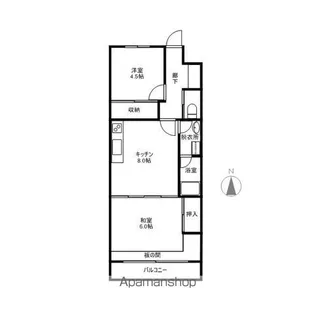 最上ハイツ太田【705号室】の間取り