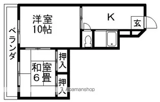 フォルテ今治【2階】の間取り
