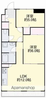 リアライズ円山【2階】の間取り