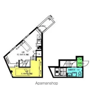 Terre-Ⅳ(テールフォー)【2階】の間取り