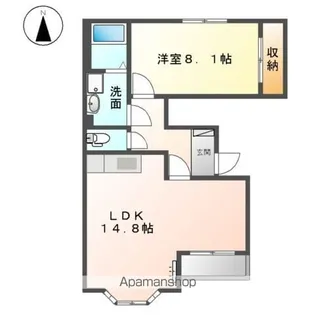 WILL PARK【1階】の間取り