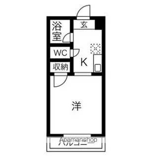 フィレンツェ岐阜【4階】の間取り