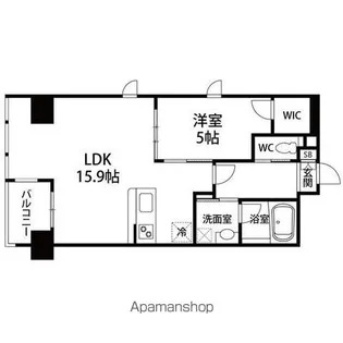 ペアレス仙台銀杏坂【703号室】の間取り