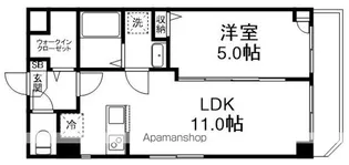 コネクトパークヒルズ八千代台【2階】の間取り