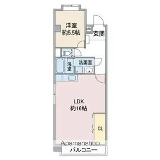 フジパークハイツ【4階】の間取り