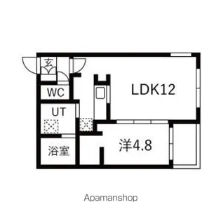 URBAN FLATS千歳(アーバンフラッツチトセ)【4階】の間取り
