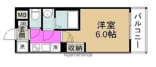アドバンス西梅田ジェイス【8階】の間取り