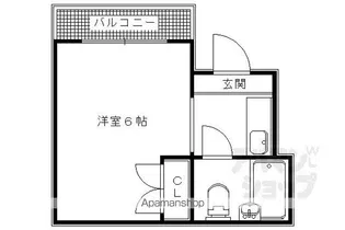 KIマンション【301号室】の間取り