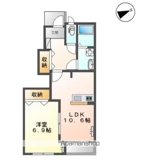 ウィンドヒル【1階】の間取り