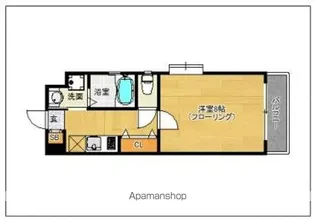 グレースパーク【501号室号室】の間取り