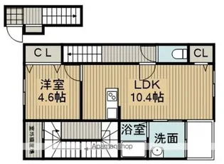 トリヴィレッタⅡ【2階】の間取り