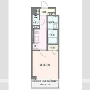 DIAMOND MOON【3階】の間取り