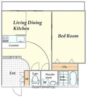 武藤ビル【4階】の間取り