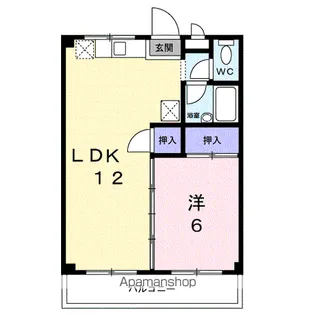 遠藤マンション【1階】の間取り